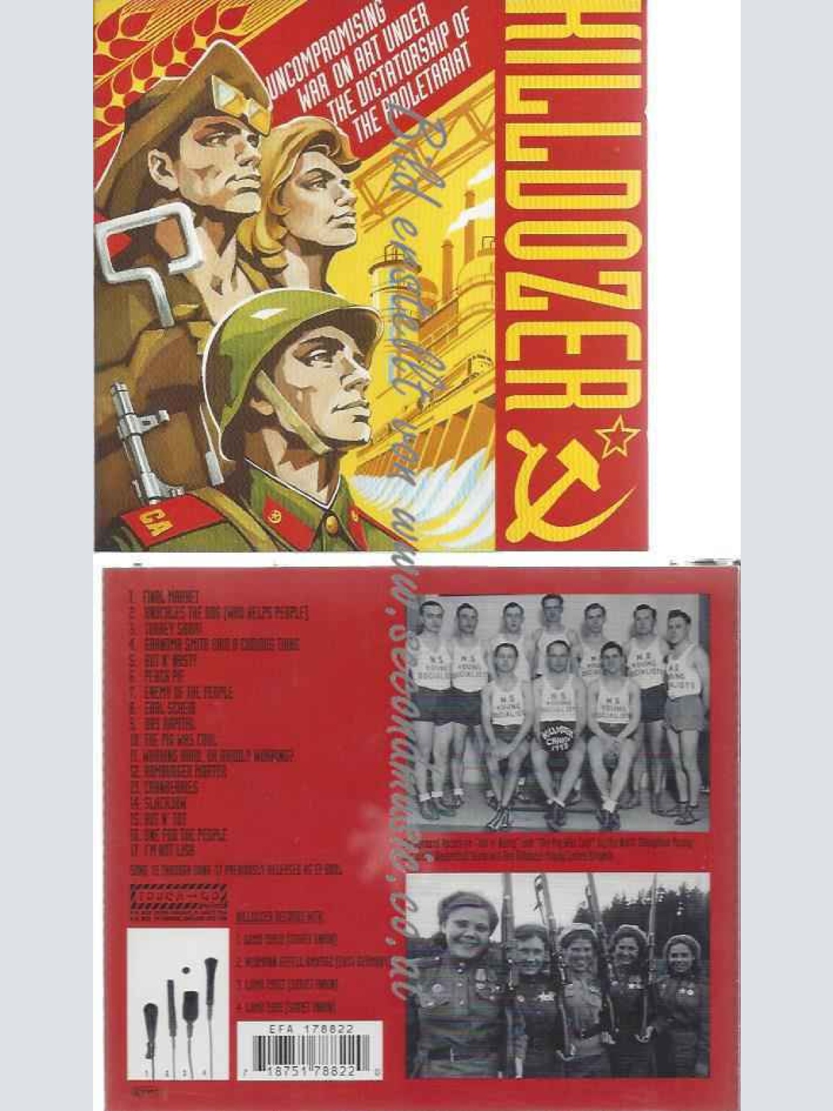 CD--Killdozer  --Uncompromising War on