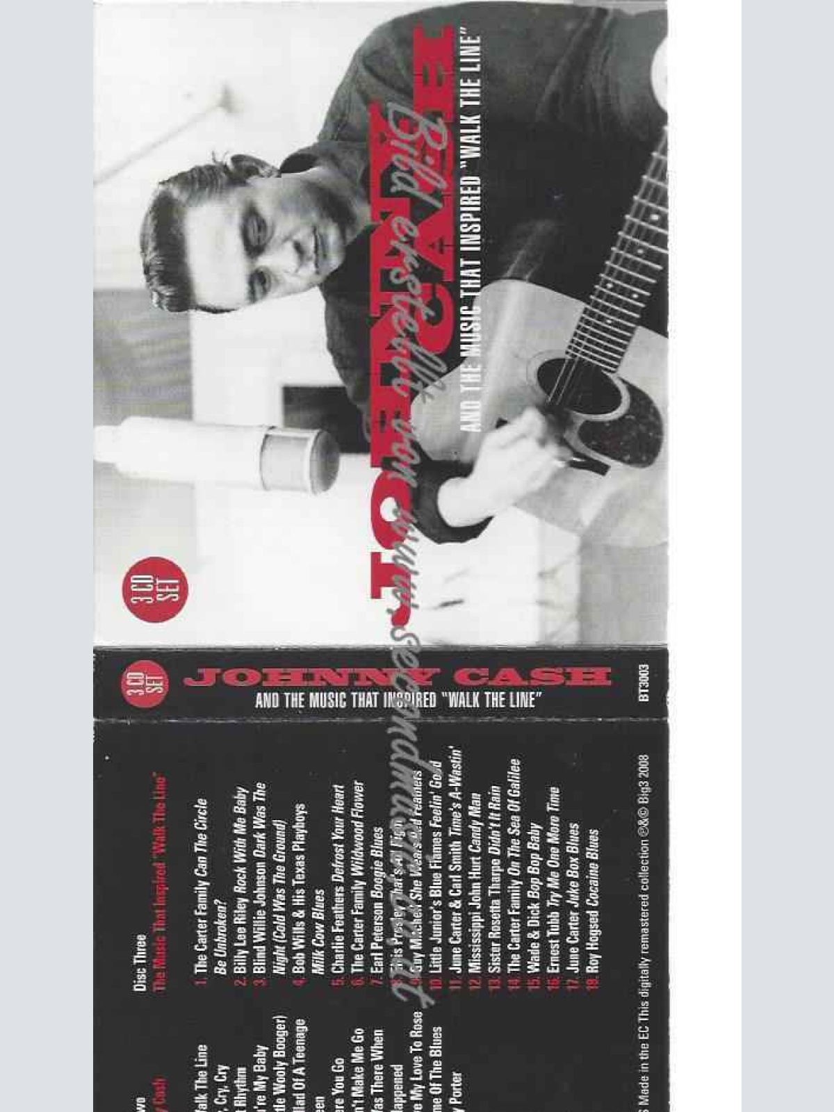 CD- Johnny Cash: And the Music that Inspired Walk the Line