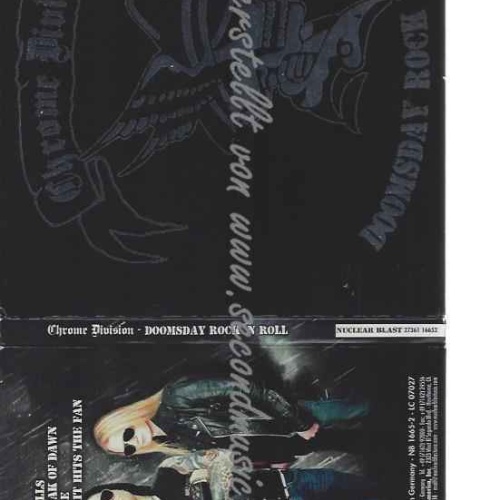 CD--Chrome Division  --Doomsday Rock 'N Roll