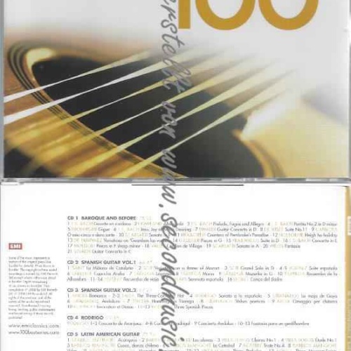 CD--Various  --100 Best Guitar