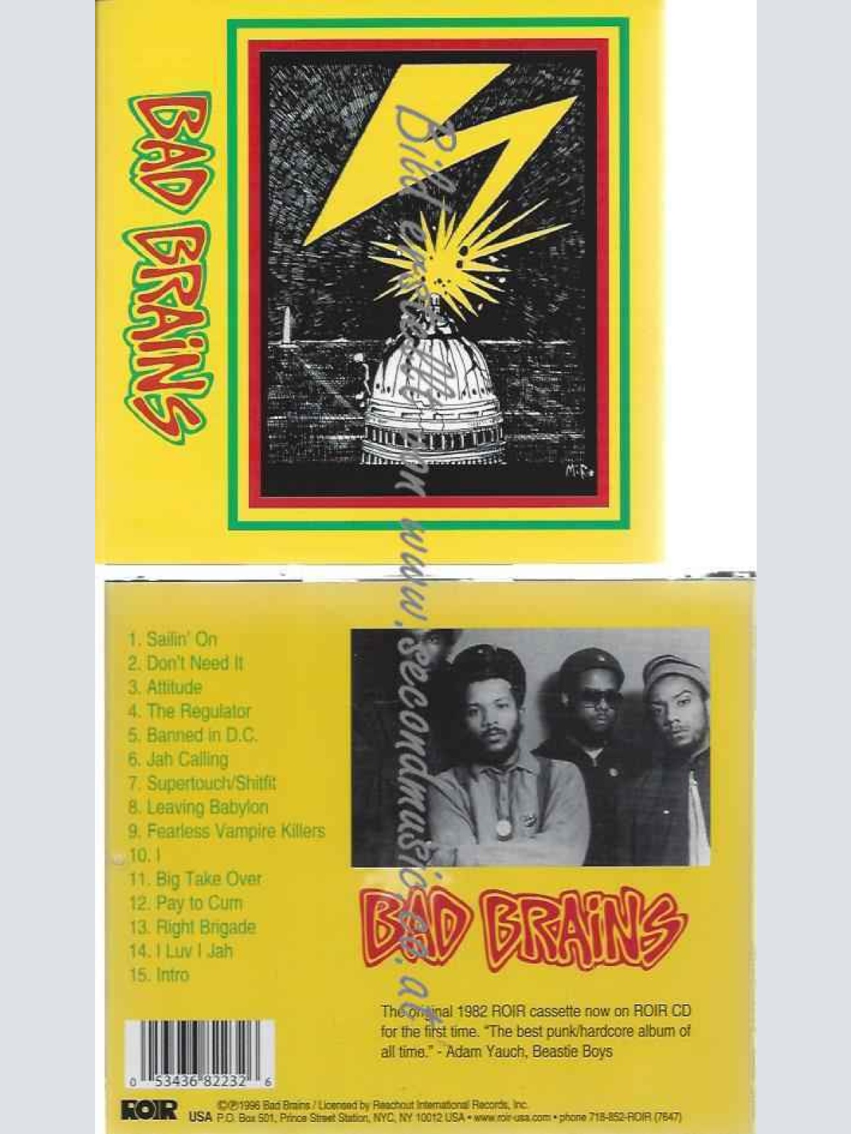 CD--Bad Brains  --Bad Brains
