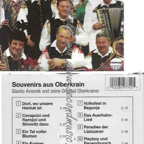 CD--Slavko Avsenik    --Souvenirs aus Oberkrain