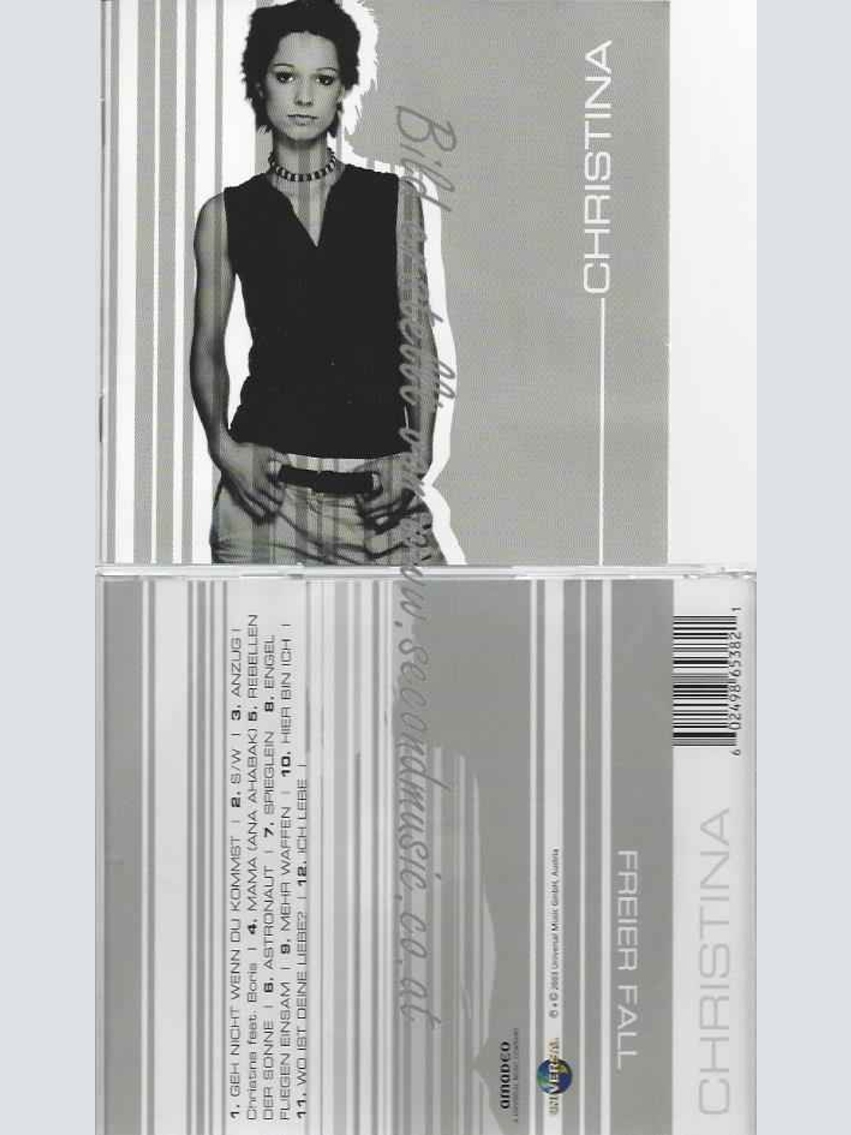 CD--Christina Stürmer  --Freier Fall