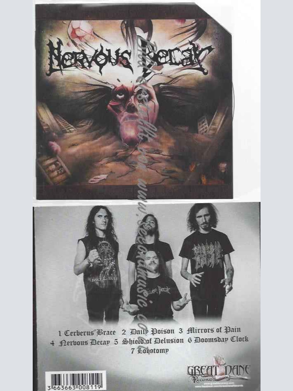 CD--Nervous Decay  --Nervous Decay