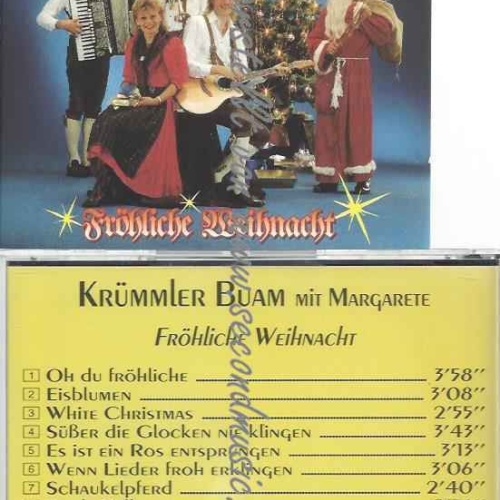 CD--Krümmler Buam mit Margarete  --Fröhliche Weihnacht