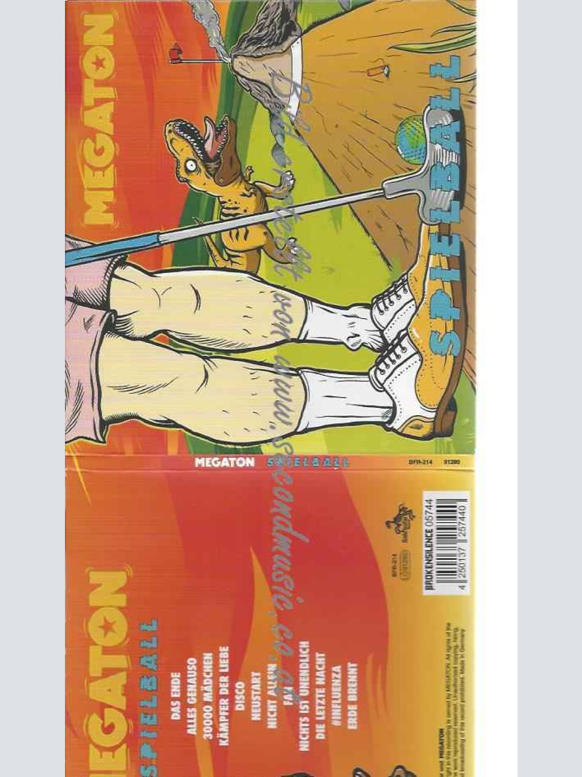 CD--Megaton  --Spielball