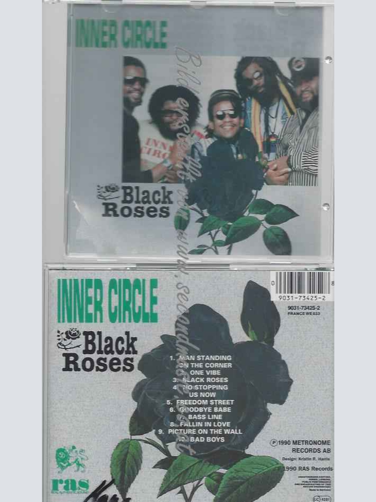 CD--Inner Circle  --Black Roses