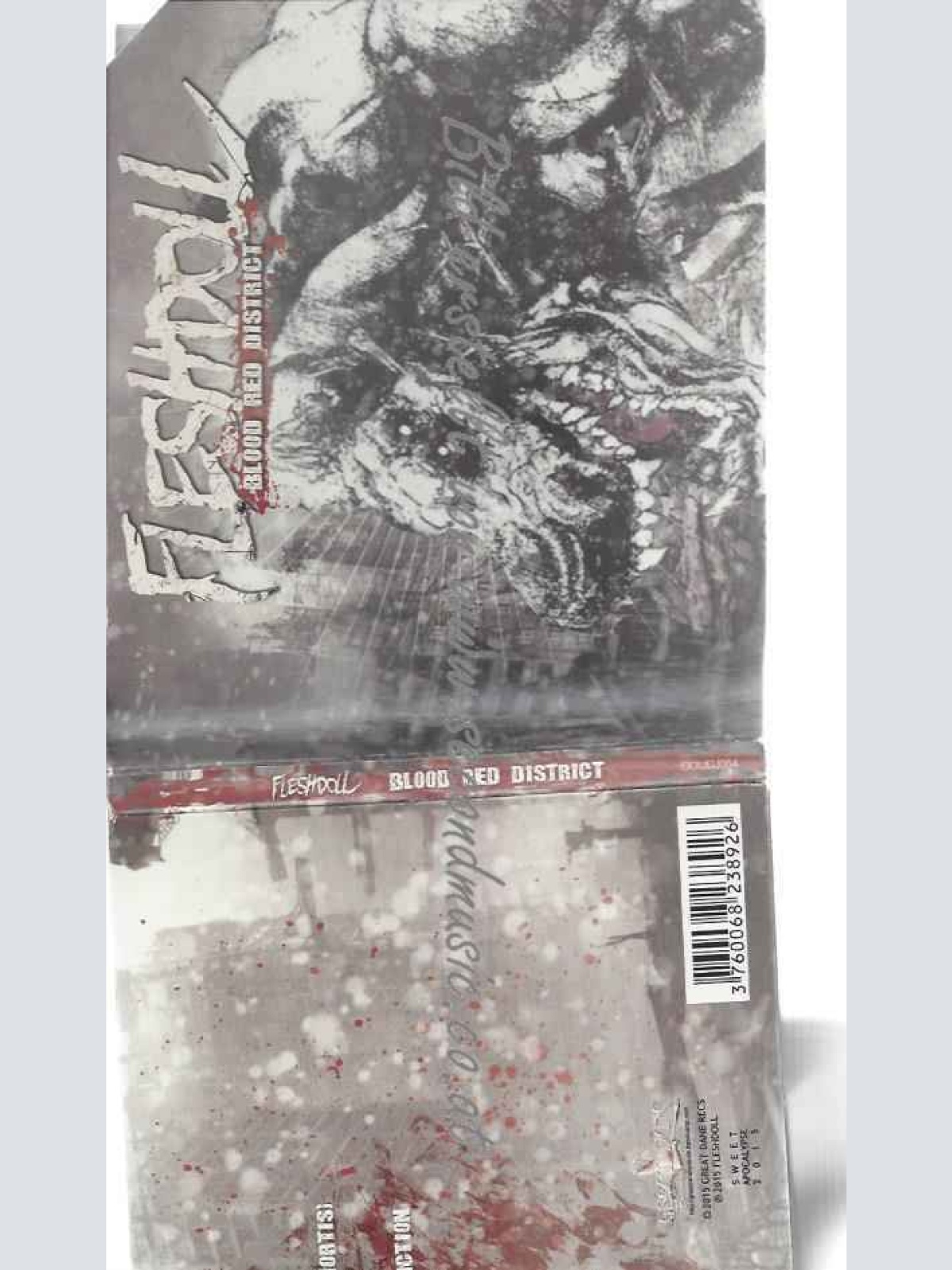 CD--Fleshdoll  --Blood Red District