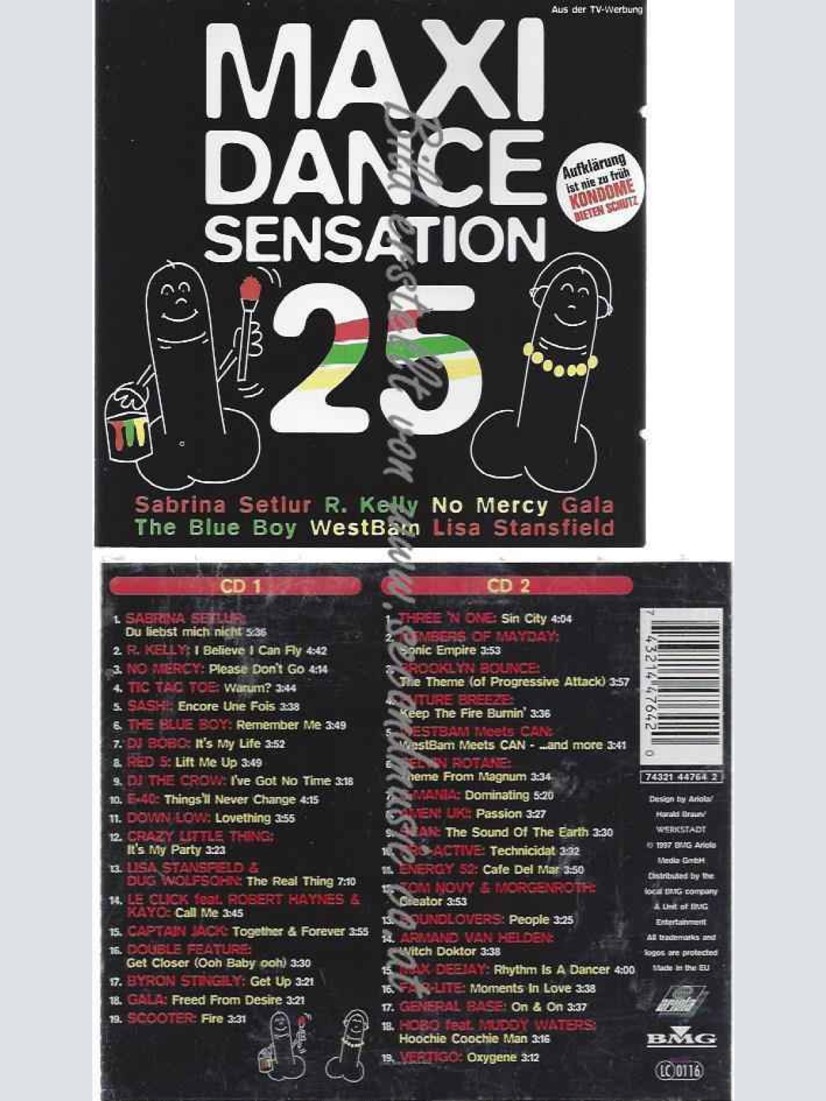 CD--Various  --Maxi Dance Sensation 25