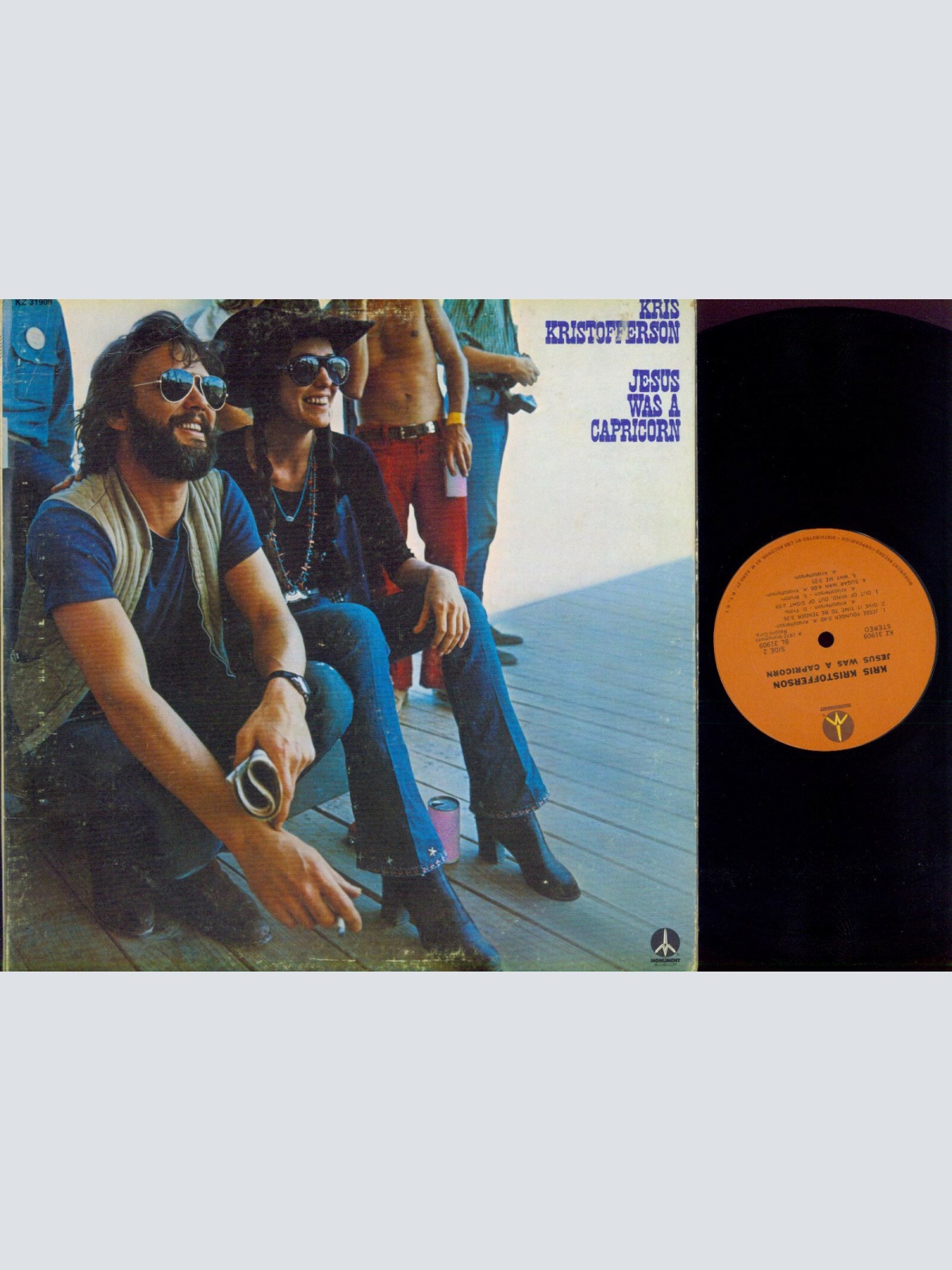 LP--Kris Kristofferson – Jesus Was A Capricorn / FOC //KZ31909 US