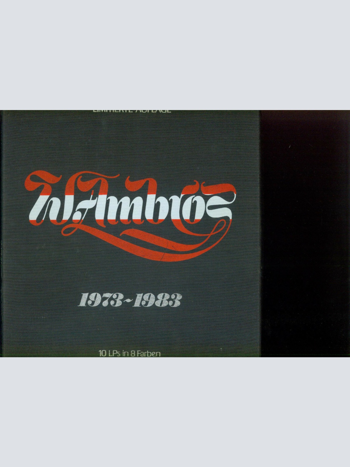 10 LP Box --Wolfgang Ambros  1973-1983 Seine Größten Erfolge ,Färbig limited