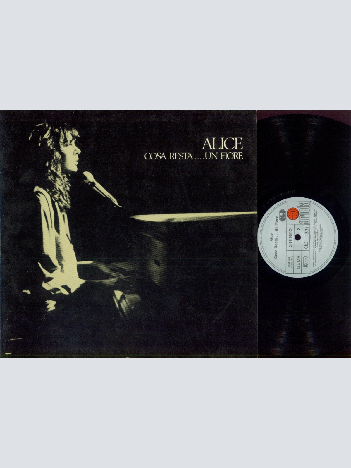 LP--Alice  – Cosa Resta....Un Fiore