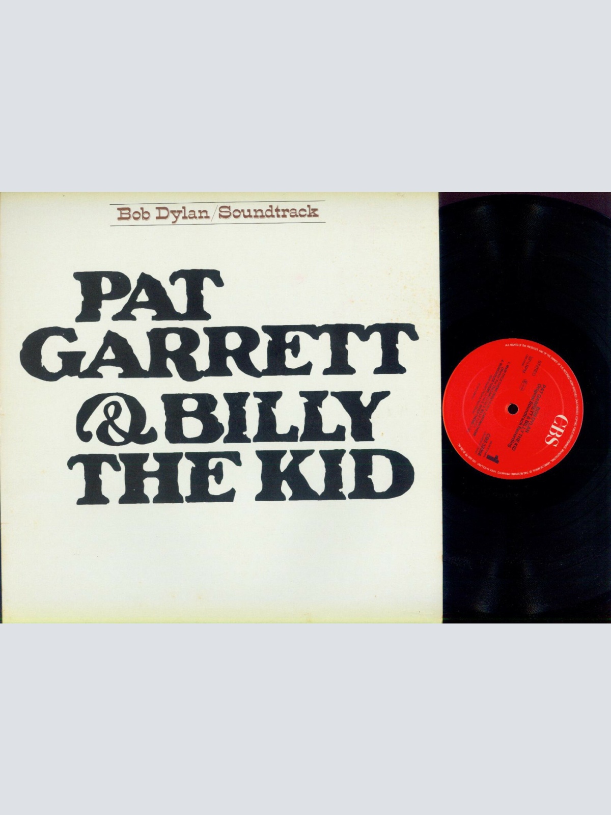 LP--Bob Dylan – Pat Garrett & Billy The Kid  // NL