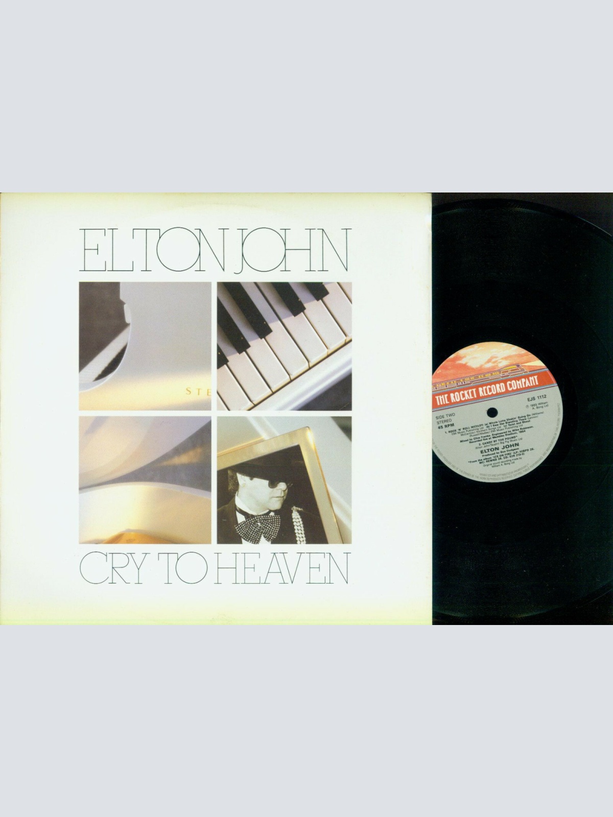 LP--Maxi-- Elton John – Cry To Heaven