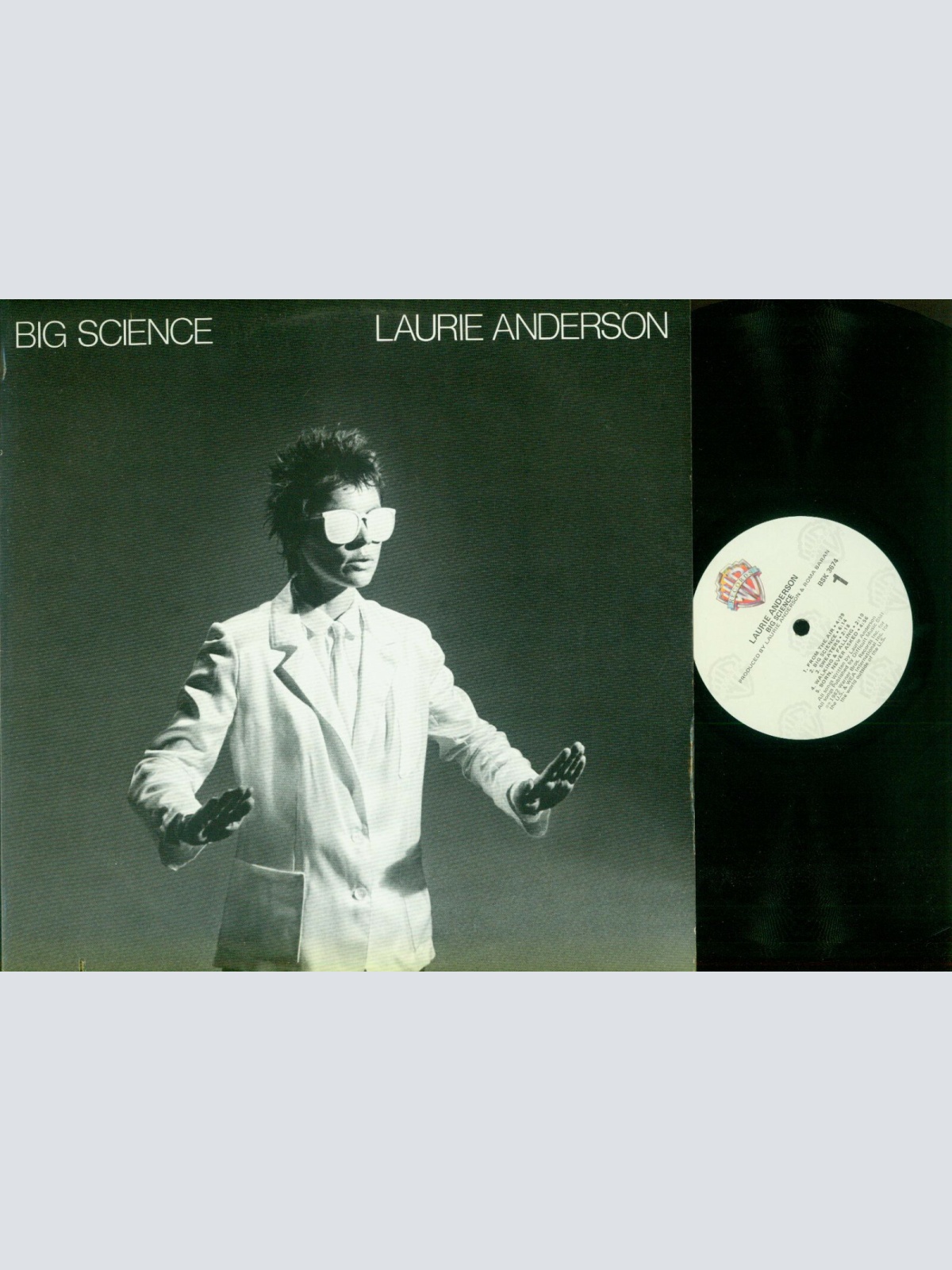 LP--Laurie Anderson – Big Science // US // cutout