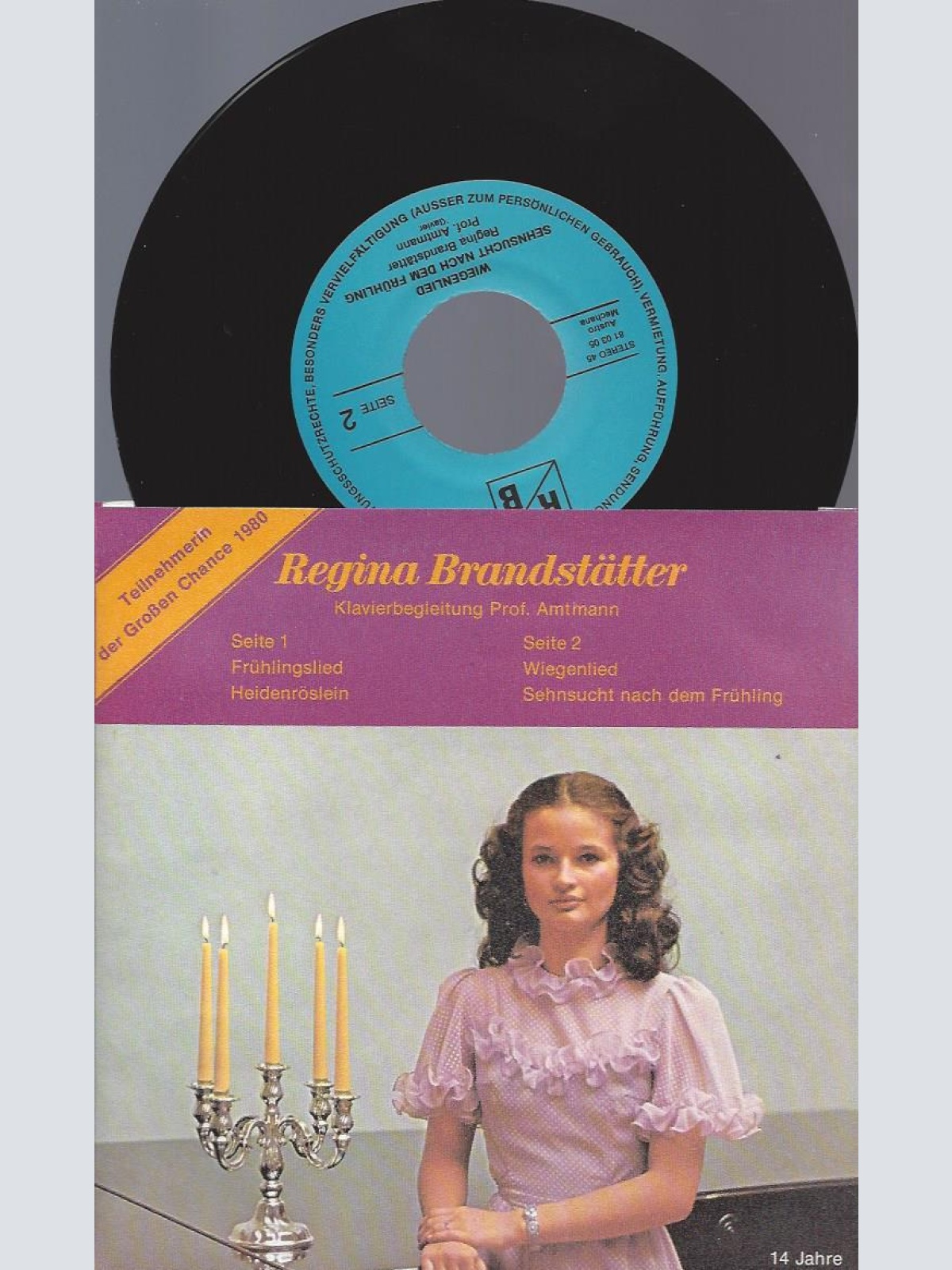 7" Regina Brandstätter // EP Single