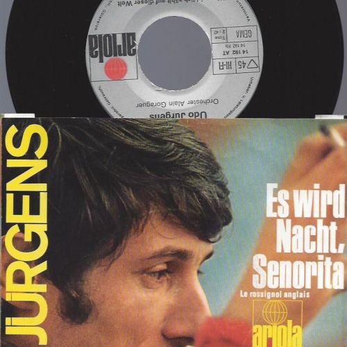 7" Udo Jürgens – Es Wird Nacht, Senorita