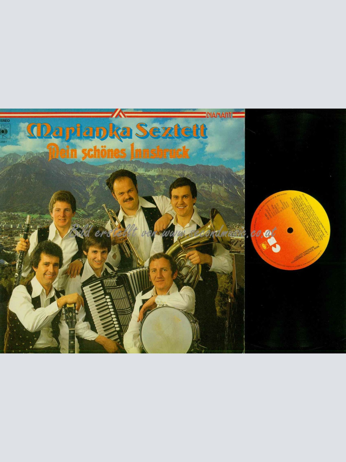 LP--Marianka Sextett – Mein Schönes Innsbruck  /  NM