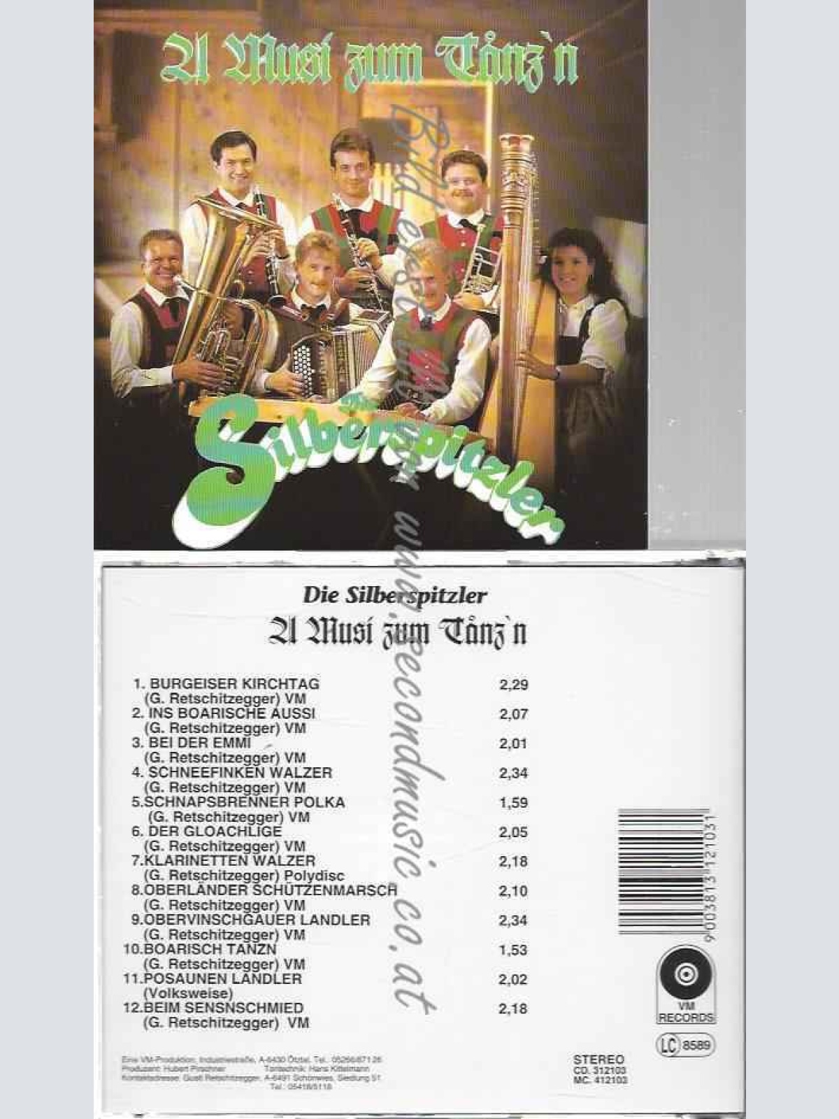 CD--SILBERSPITZLER,DIE--A MUSI ZUM TANZN