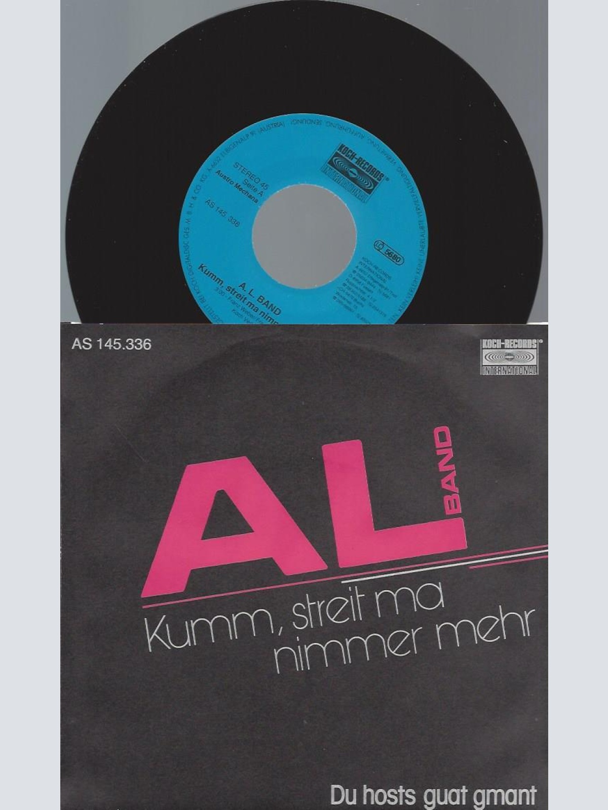 7" AL Band – Kumm, Streit Ma Nimmer Mehr