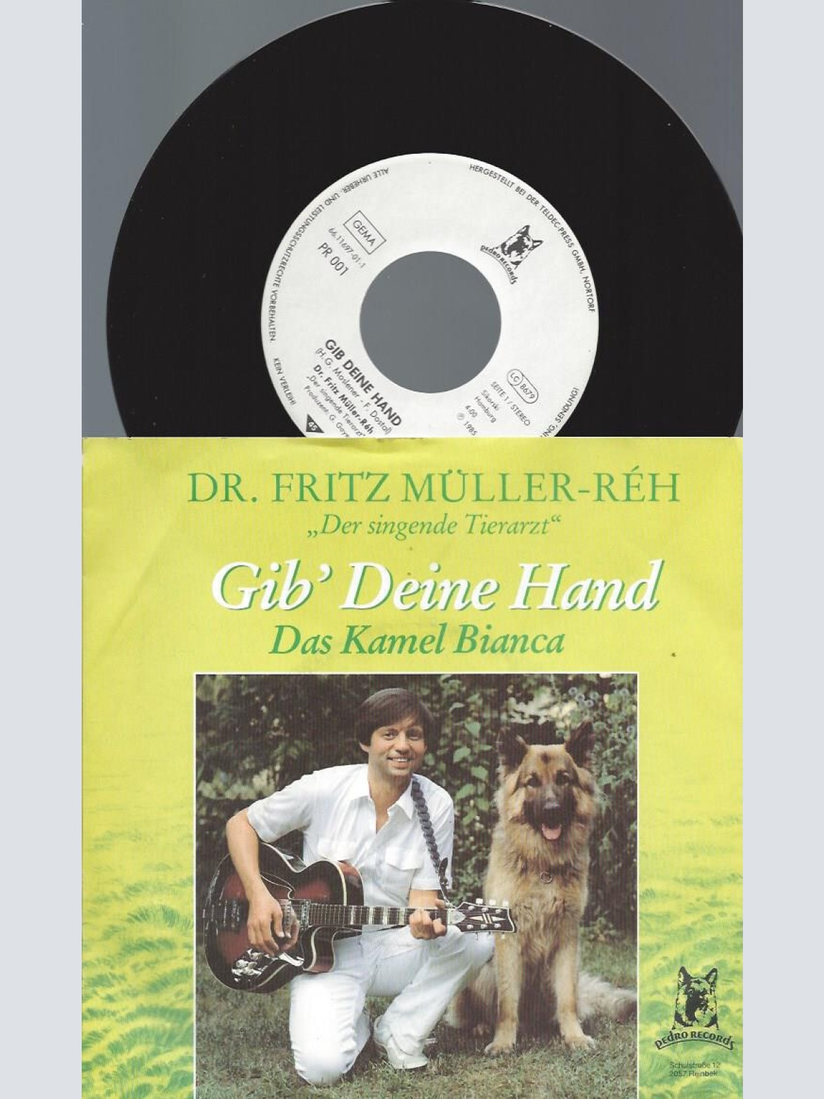 7" Dr. Fritz Müller-Reh – Gib' Deine Hand