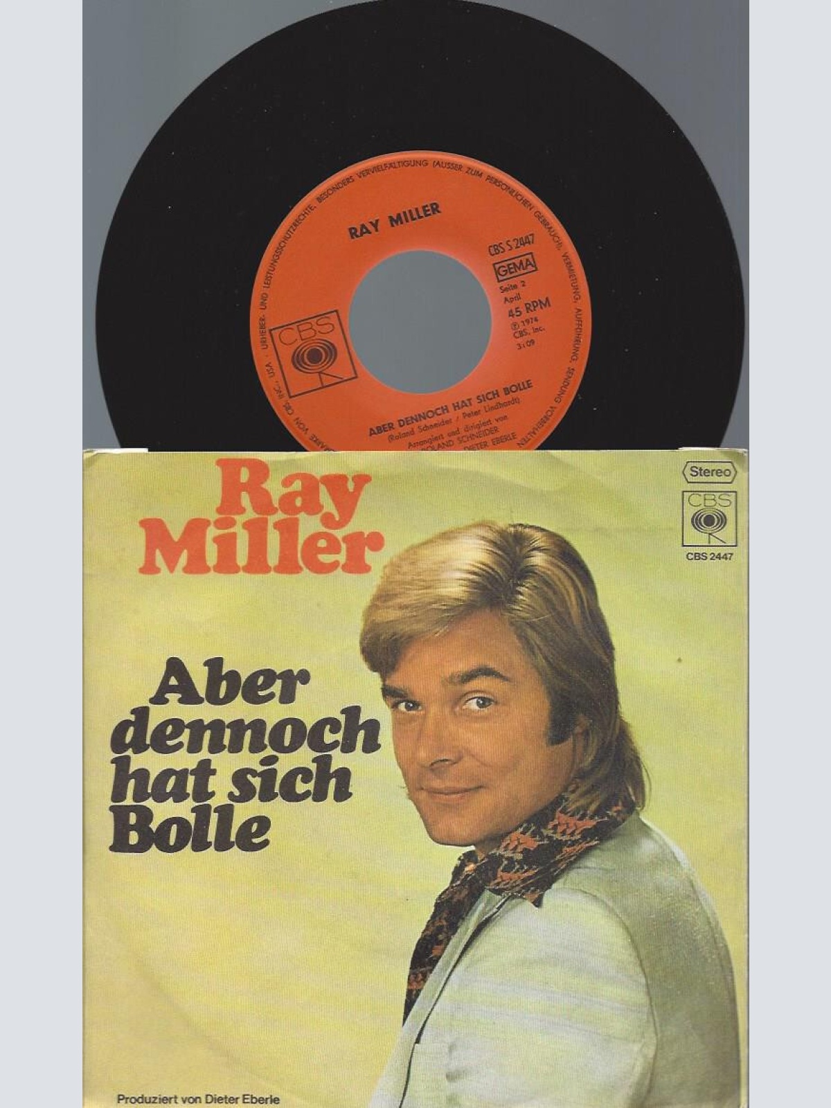 7" Ray Miller – Alles Klar In Sansibar