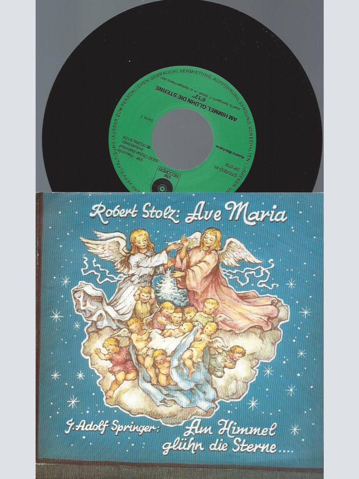 7" Robert Stolz  -- Ave Maria
