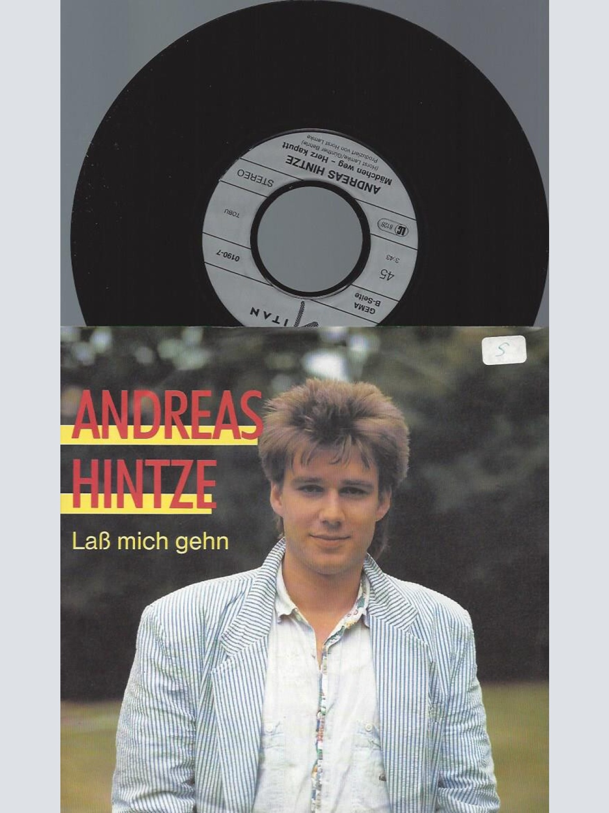 7" Andreas Hintze – Laß Mich Gehn