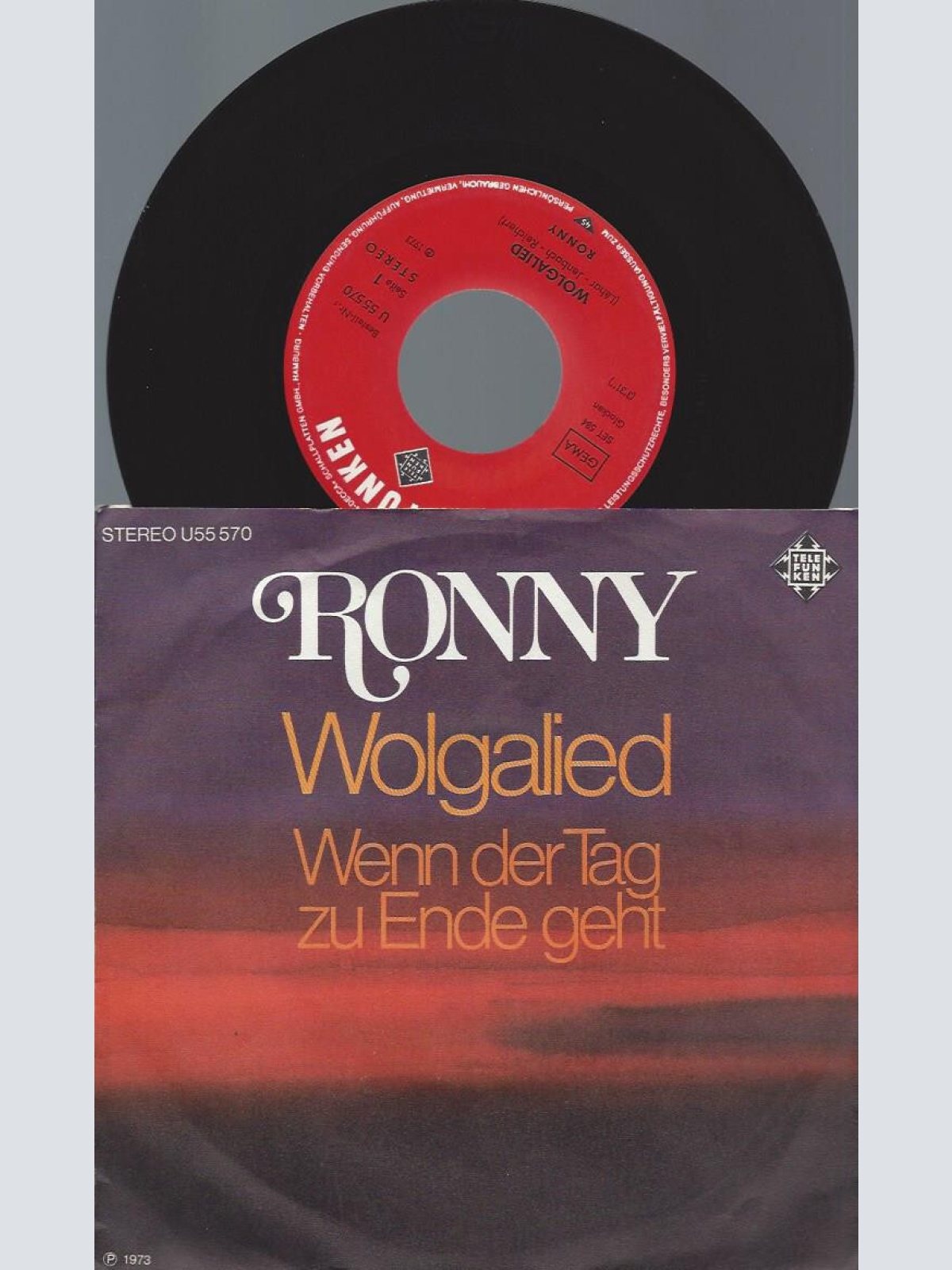 7" Ronny  – Wolgalied