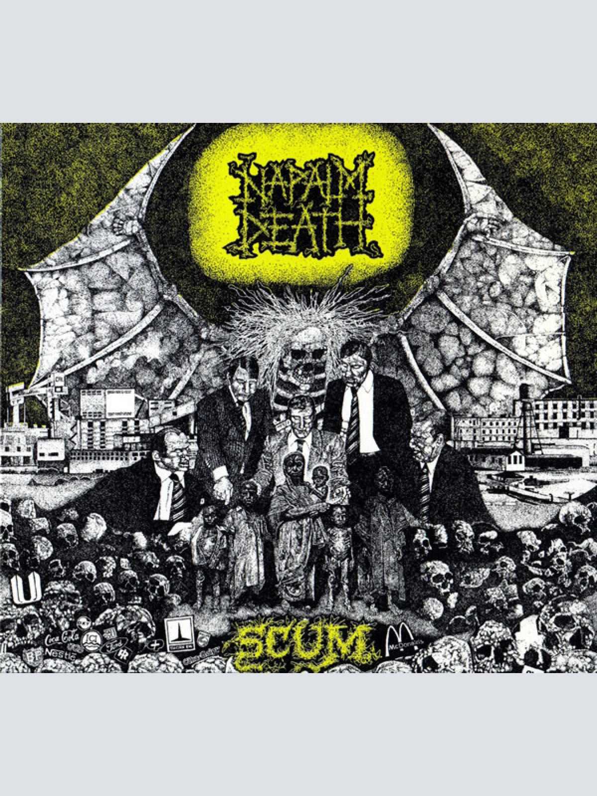 CD, Album, Ltd, RE, RM, 25t Napalm Death - Scum