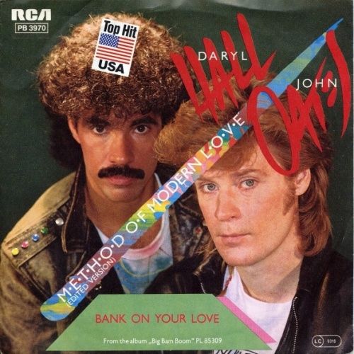 7", Single Daryl Hall & John Oates - M·e·t·h·o·d O·f Modern L·o·v·e (Edited V...