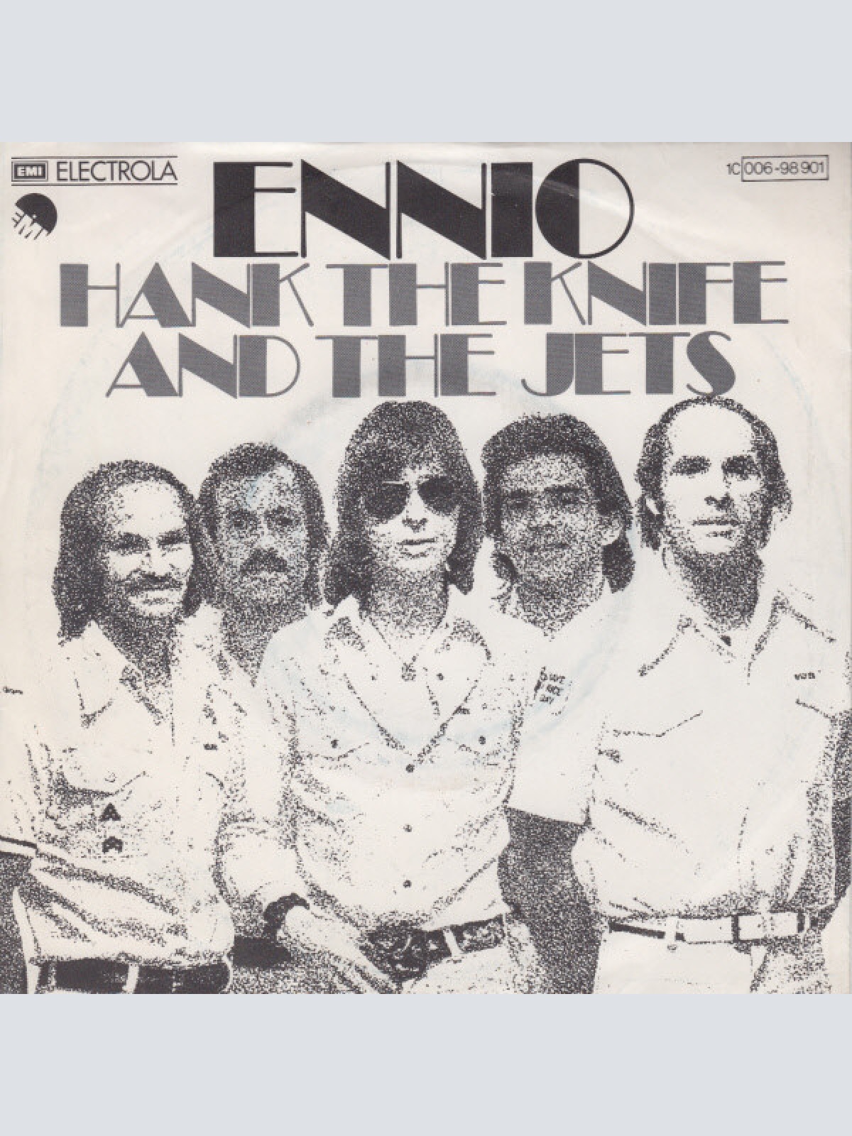 7", Single Hank The Knife And The Jets - Ennio