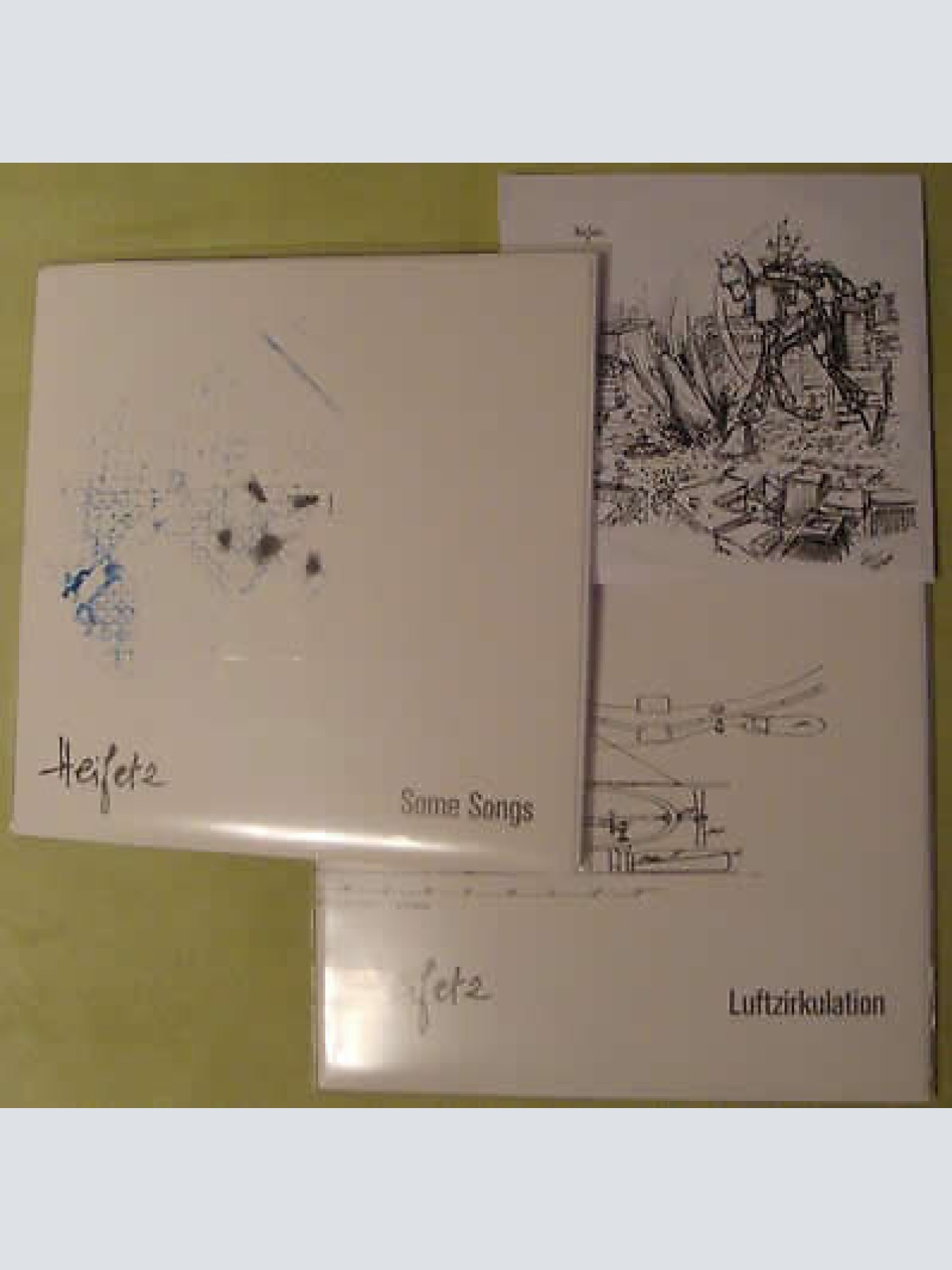 2x7" + DVDr, DVD-V Heifetz - Untitled