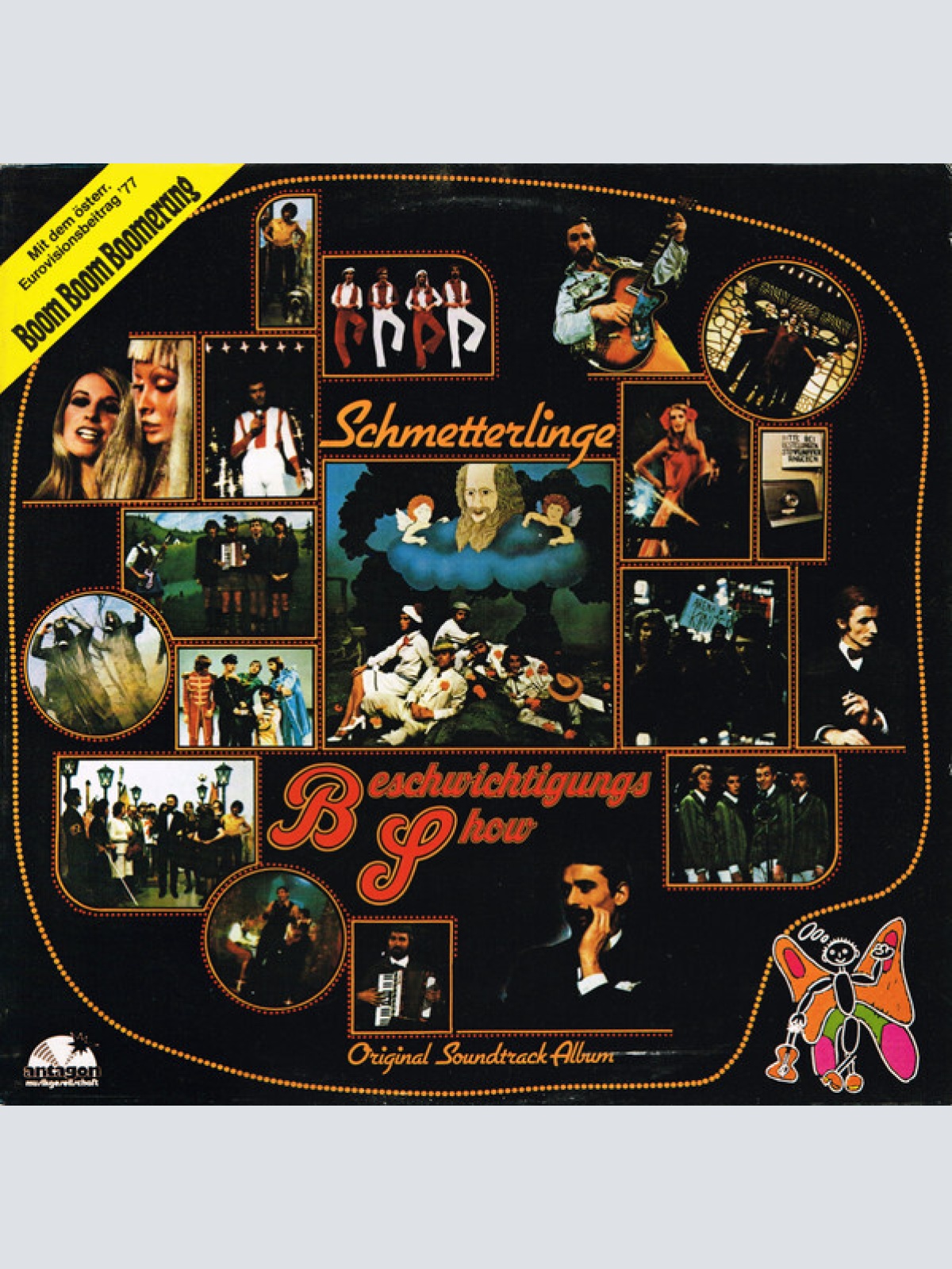 LP, Album Schmetterlinge - Beschwichtigungs Show