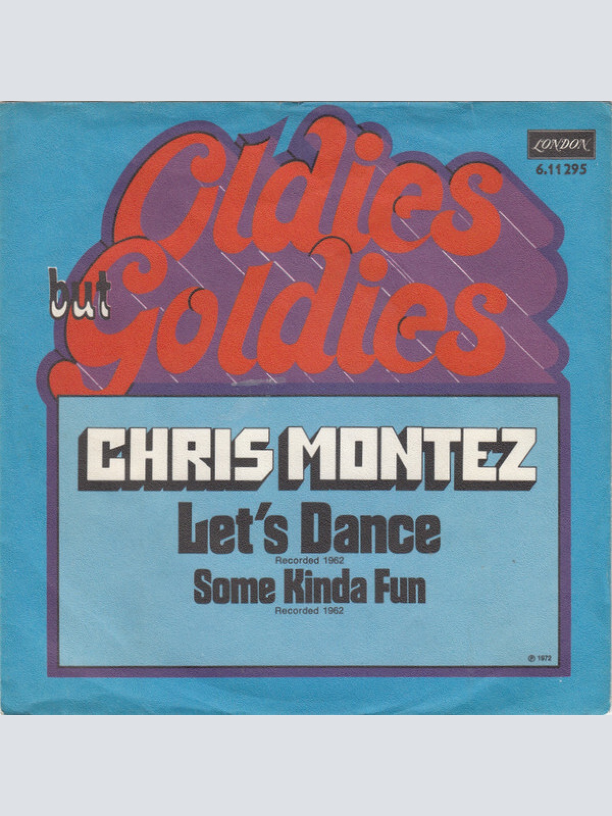 7", Single, RE Chris Montez - Let's Dance / Some Kinda Fun
