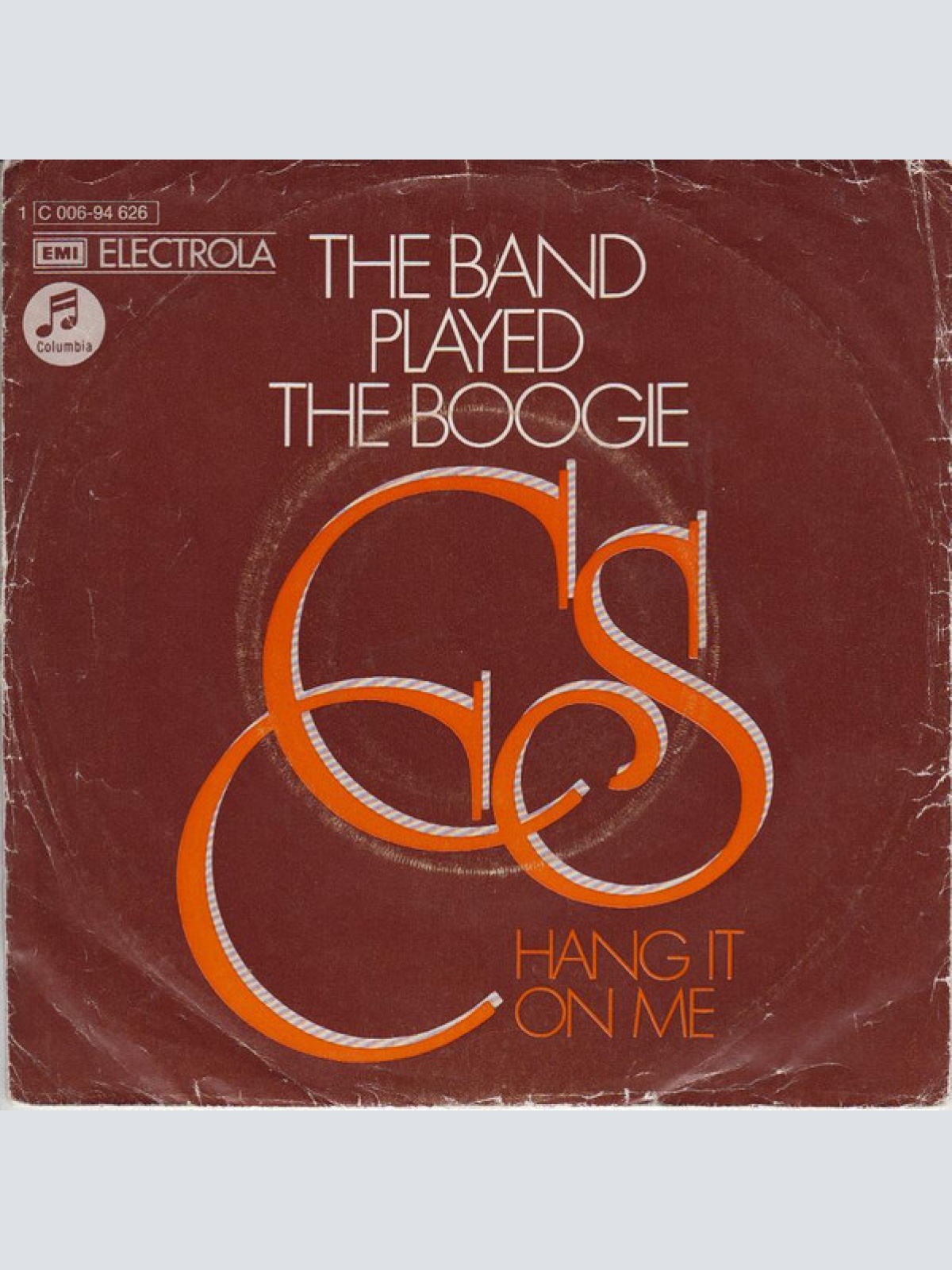 7", Single CCS - The Band Played The Boogie