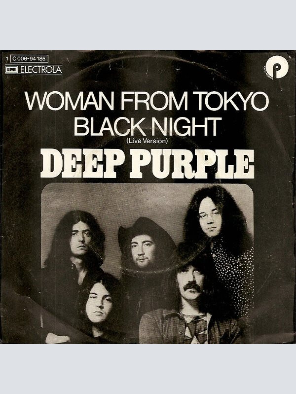 7", Single Deep Purple - Woman From Tokyo / Black Night (Live Version)