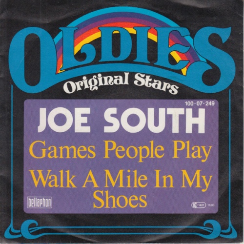 7", Single, RE Joe South - Games People Play