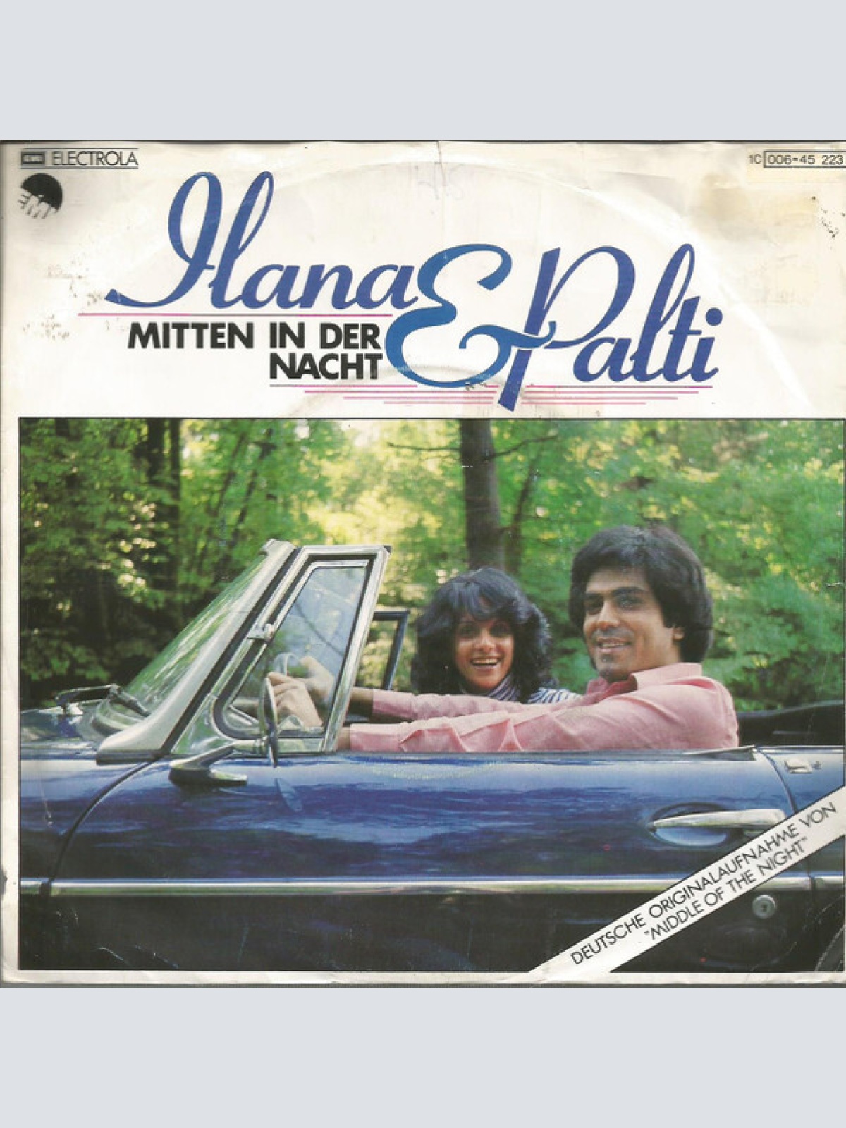 7", Single Ilana & Palti - Mitten In Der Nacht