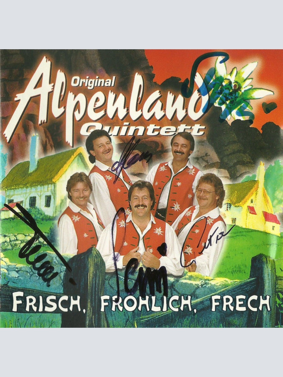 CD, Album Original Alpenland Quintett* - Frisch, Fröhlich, Frech
