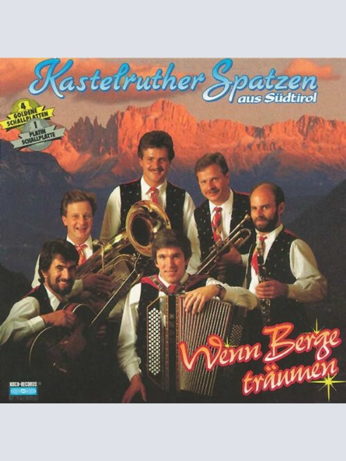 CD, Album Kastelruther Spatzen - Wenn Berge Träumen