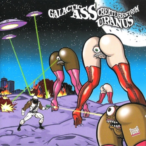 CD, Album Detroit Grand Pubahs - Galactic Ass Creatures From Uranus