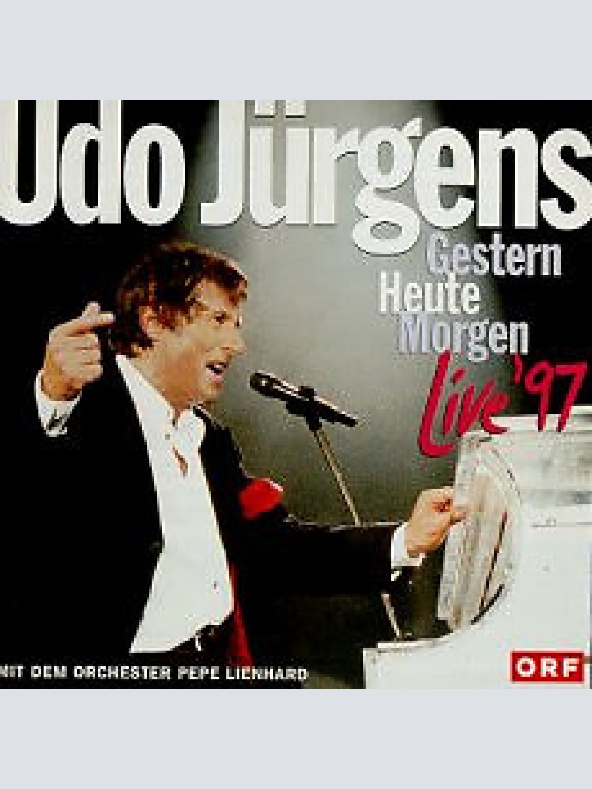 2xCD, Album Udo Jürgens - Gestern, Heute, Morgen Live'97