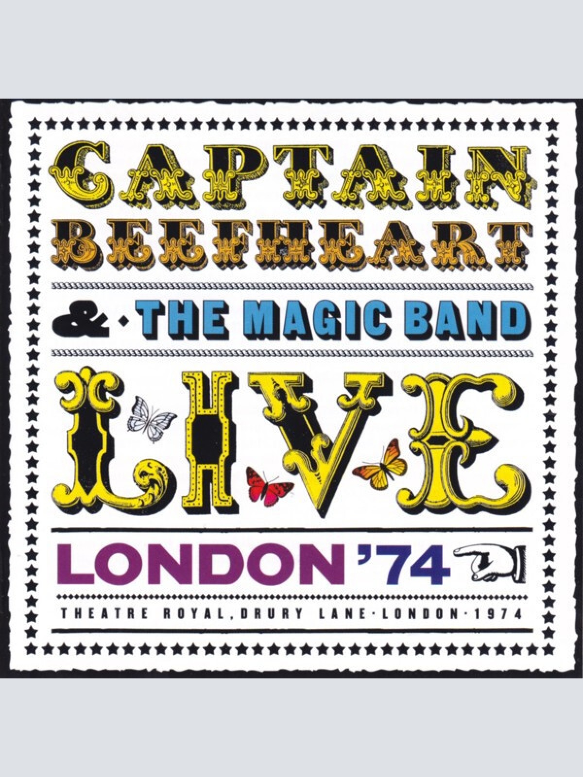 CD, Album, RE, RM Captain Beefheart & The Magic Band - Live London '74