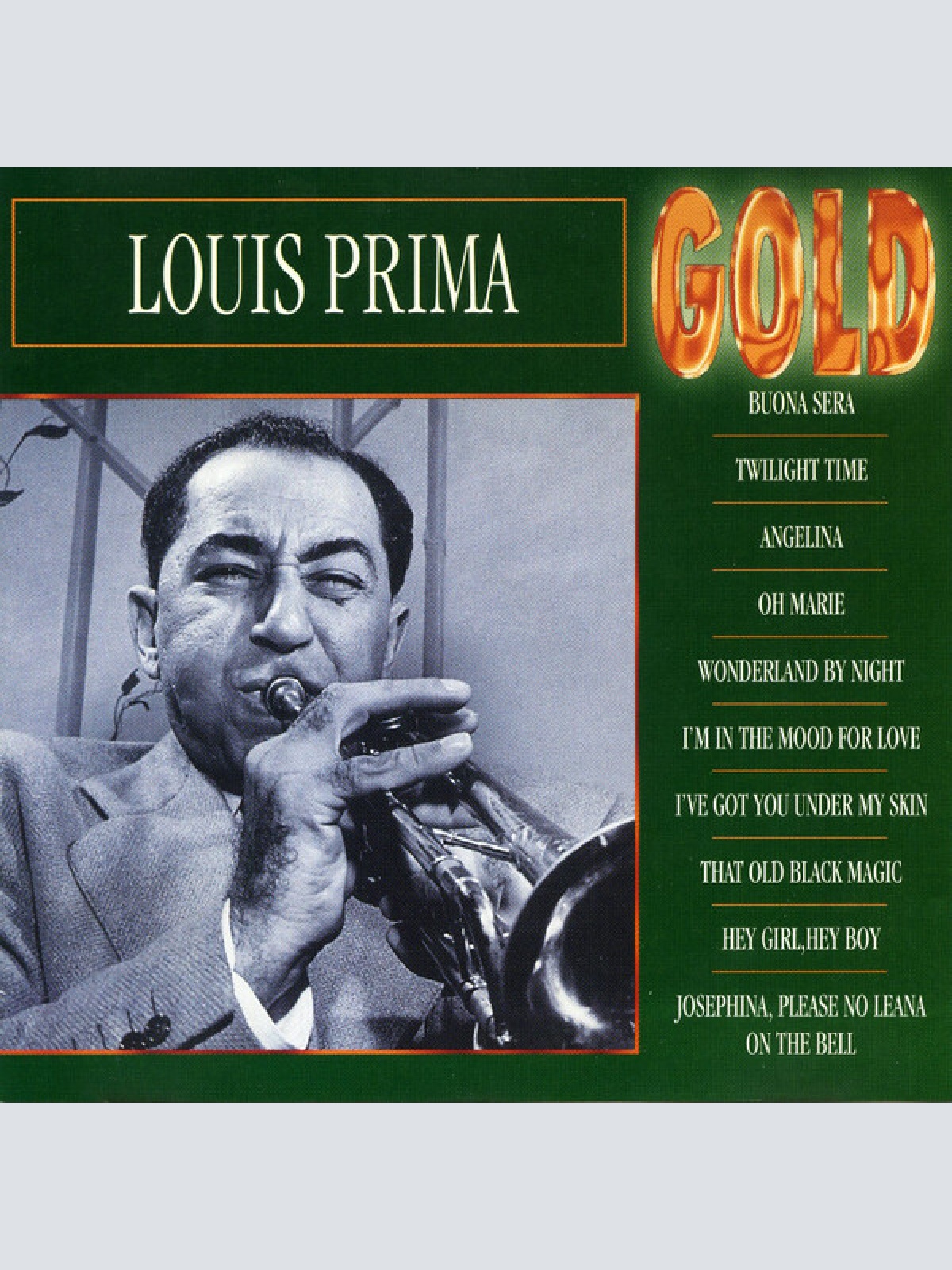 CD, Comp Louis Prima - Gold