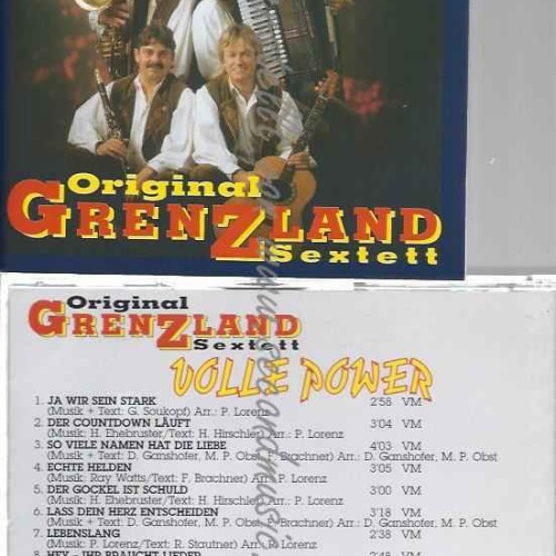 CD--GRENZLAND SEXTETT,ORIG.--VOLLE POWER