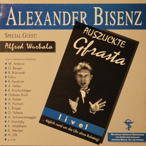 CD, Album Alexander Bisenz - Auszuckte Gfrasta