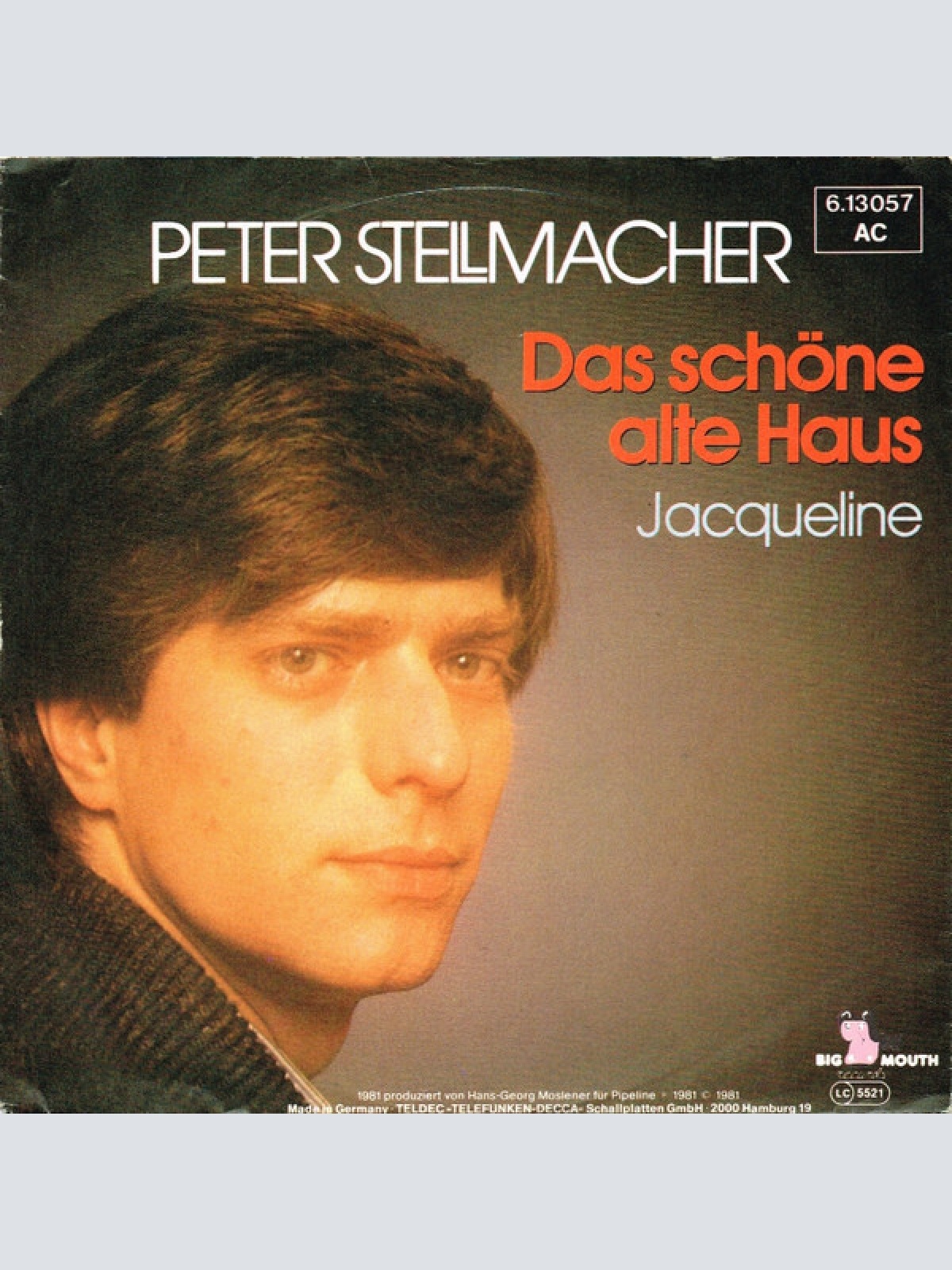 7", Single Peter Stellmacher - Das Schöne Alte Haus