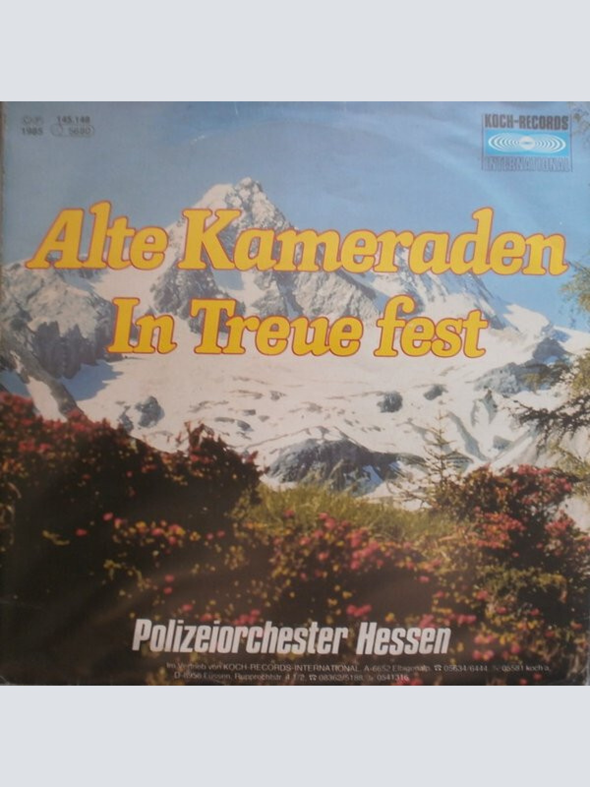 7", Single Polizeiorchester Hessen - Alte Kameraden