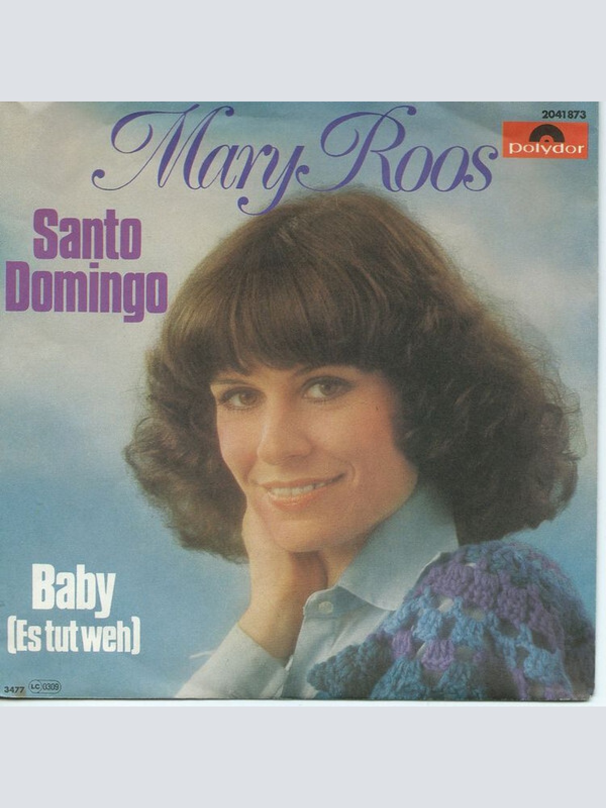 7", Single Mary Roos - Santo Domingo